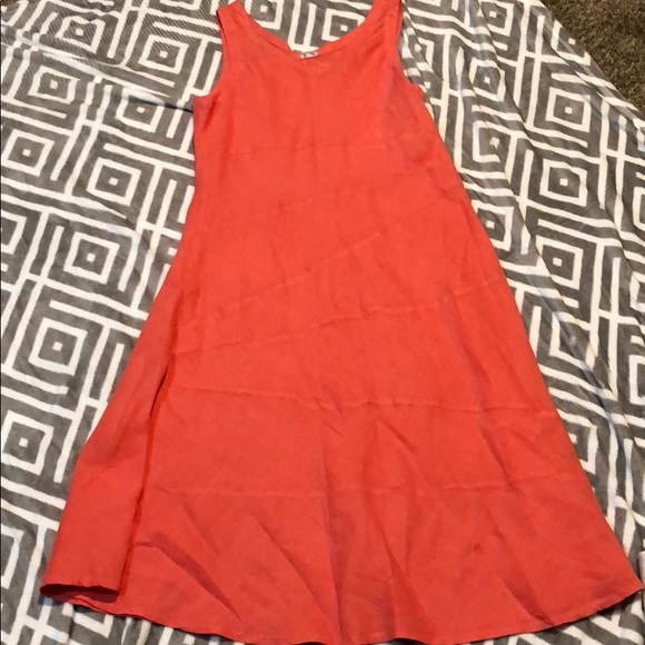 puro lino linen dress